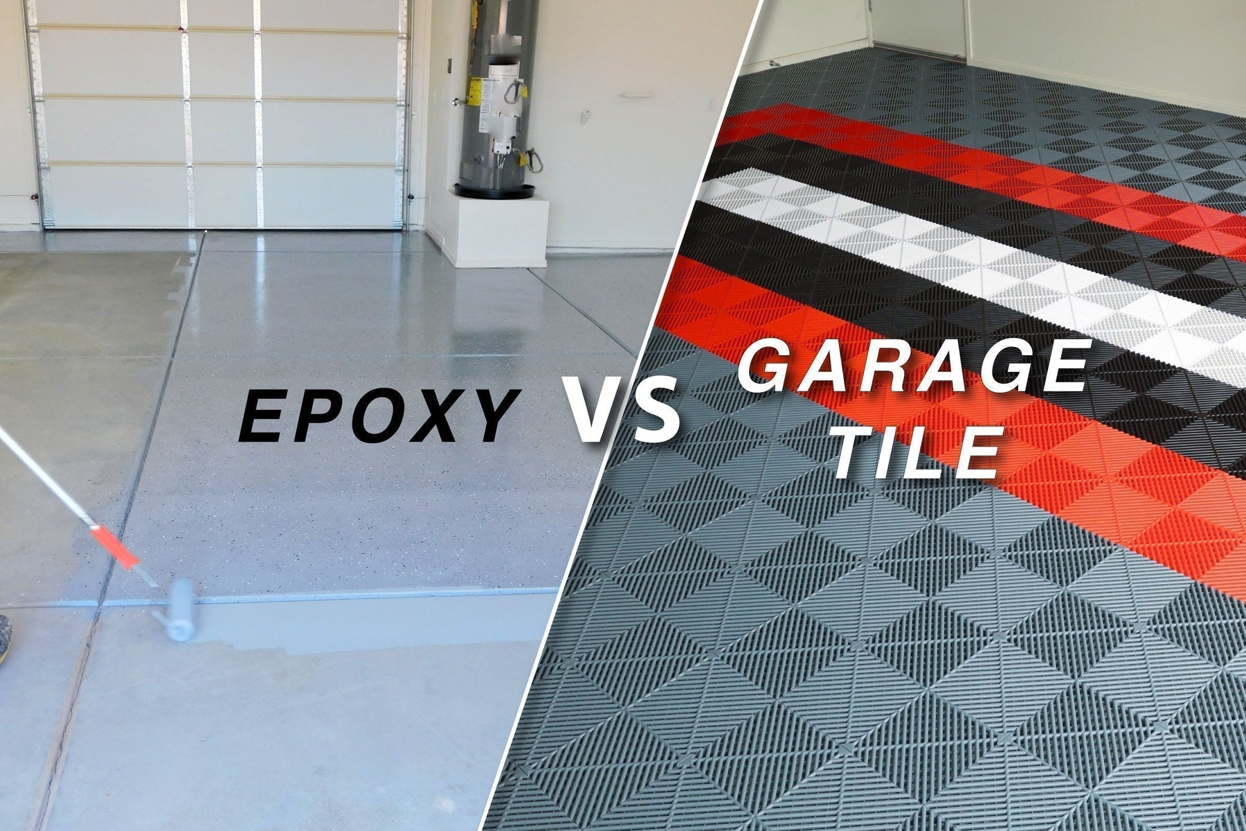 5 Reasons Why Garage Floor Tiles Are Better Than Epoxy Flooring