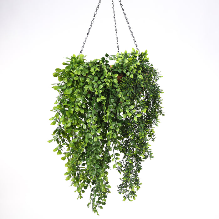 DECKO Verdure Babylon Cascades - ESSENCE - Collection of 2 sets of 3 Individual Artificial Hanging Plants