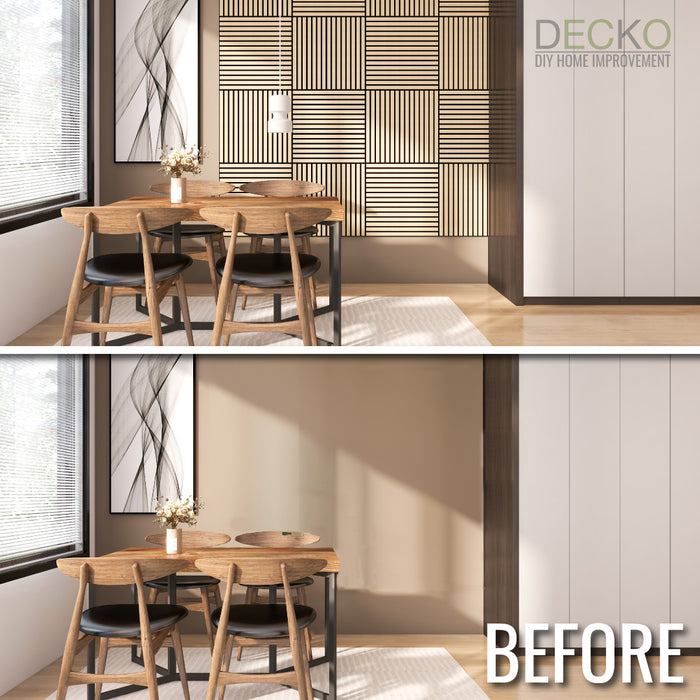 Acoustic Sound Dampening Wall Panels <b>Sample Pack</b> | DECKO SOUNDSCAPE - $8.90 handling fee with free delivery (1 / address)