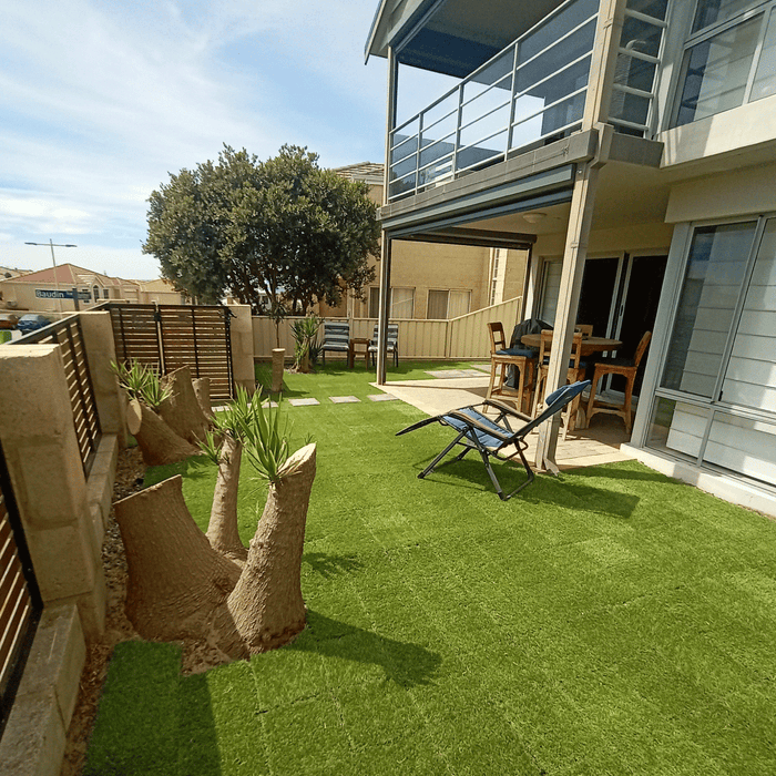 <b>Deck Tiles</b> - Premium WPC Interlocking | DECKO (300x 300x20 mm tile) - <b>select colour</b> - (One Piece)