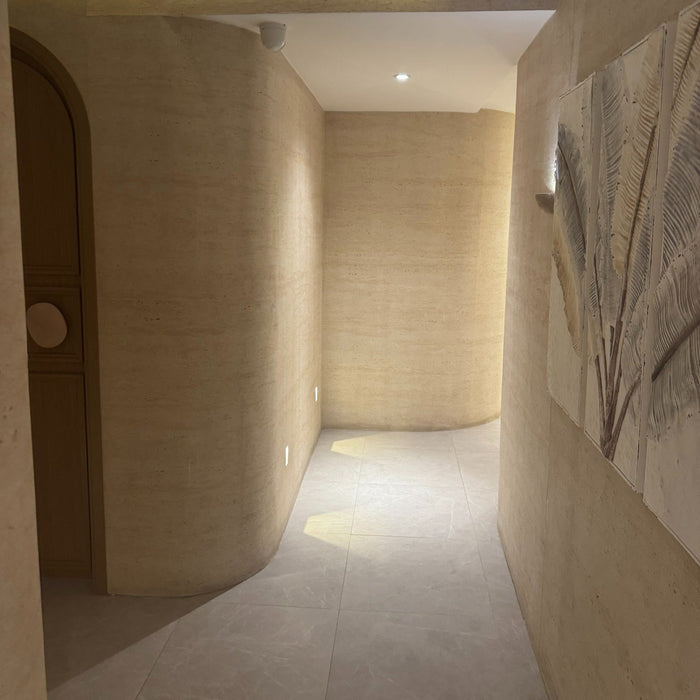 Flexible 3D Stone Wall Panel Sample - TRAVERTINO | DECKO Flexistone - Free Shipping