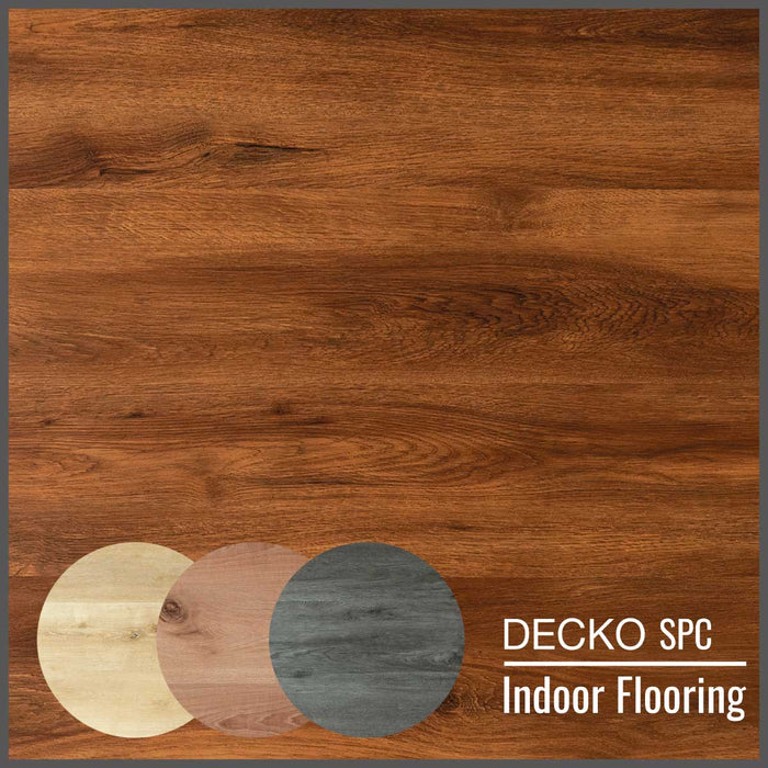 SPC Hybrid Vinyl Plank Flooring - <b>BRUNO</b> - Waterproof Stone Plastic Composite | DECKO (2.23 m<sup>2</sup> box)