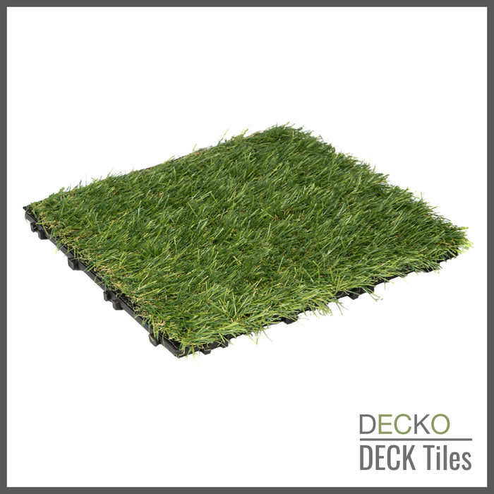 <b>Deck Tiles</b> - Premium WPC Interlocking | DECKO (300x 300x20 mm tile) - <b>select colour</b> - (One Piece)