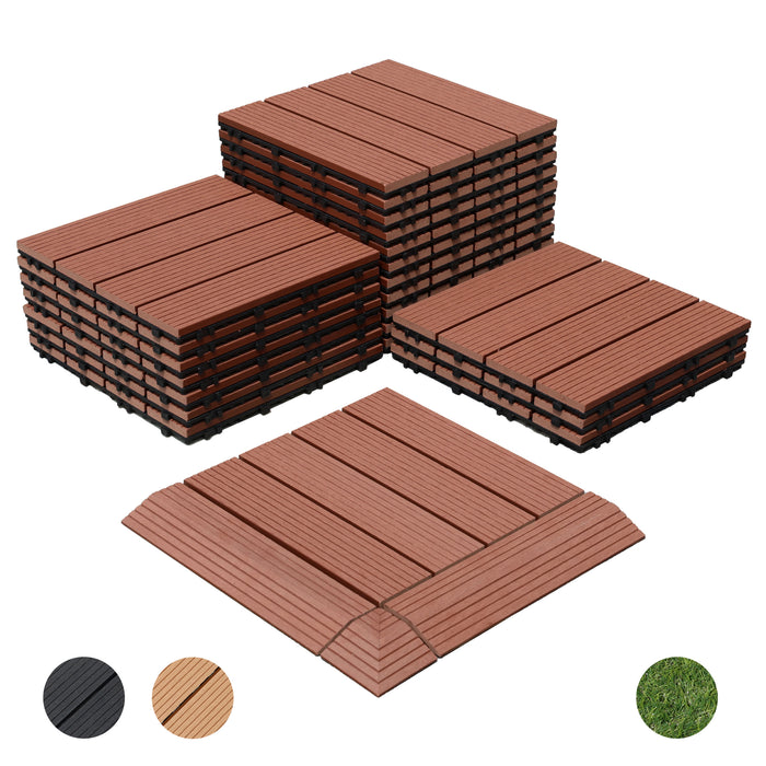 DECKO Premium Tiles - <strong>Select Colour</strong> - 300/300/20 - Price/Tile