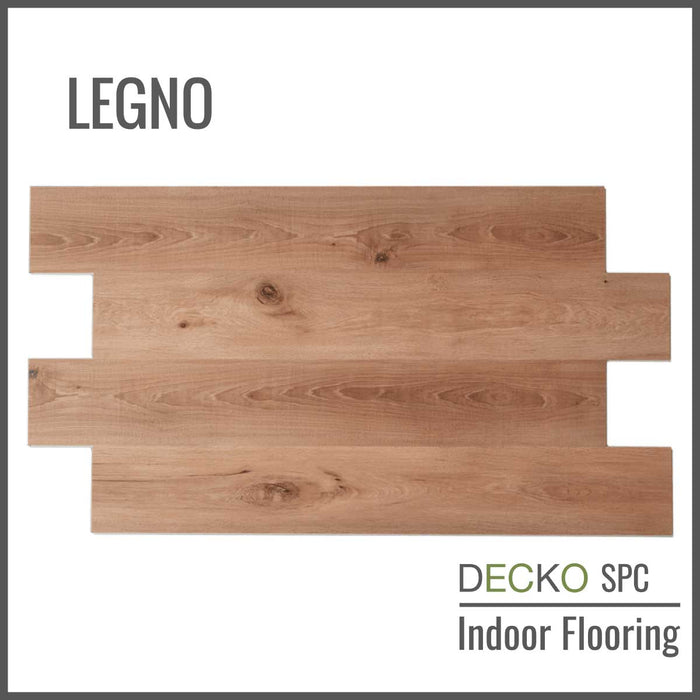 SPC Hybrid Vinyl Plank Flooring - <b>LEGNO</b> - Waterproof Stone Plastic Composite | DECKO (2.23 m<sup>2</sup> box)
