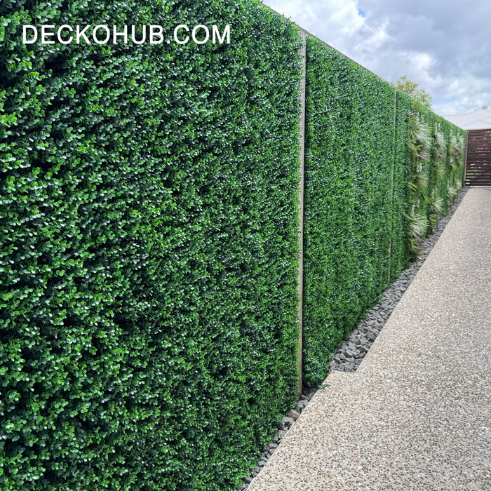 Artificial Plants Green Wall Panel - <b>Build Your Own Sample</b> | DECKO VERDURE (0.25 or 1 m<sup>2</sup> panel) - Refundable with FREE Returns: up to four items*