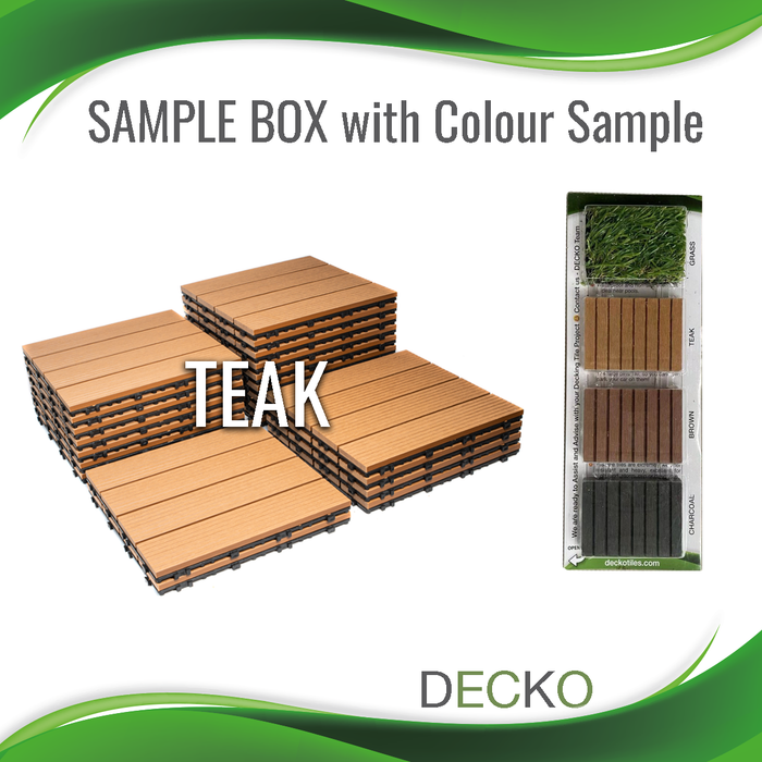 <strong>SAMPLE BOX</strong> with 11 tiles and Color Samples. Fully refundable with Free Return! (one/customer)