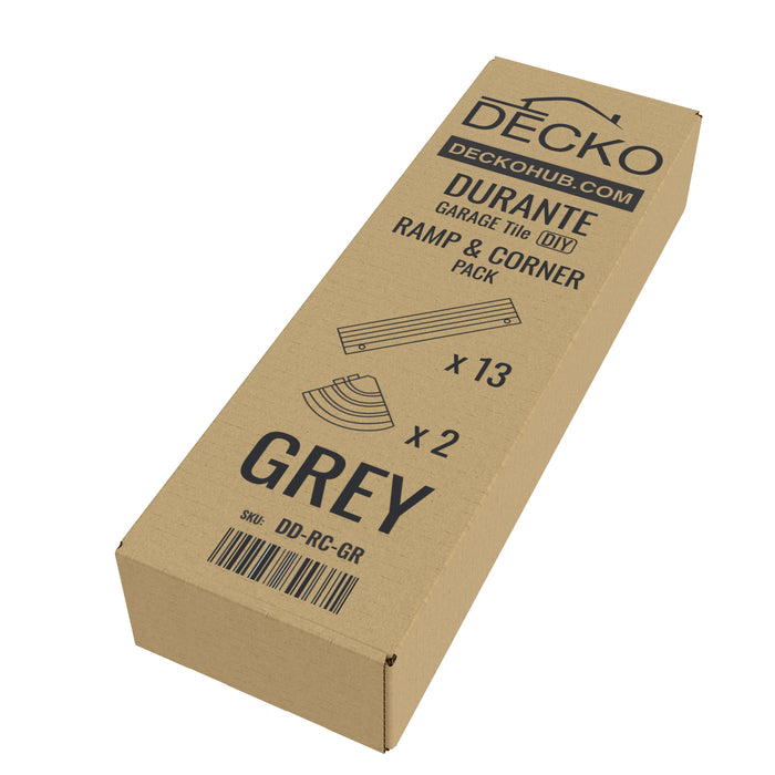 Ramp Edge & Corner - GRAY - DECKO DURANTE N  (13+2/box)