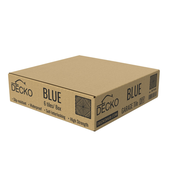BLUE - DECKO Durante N Tile - (Box with 6 tiles)