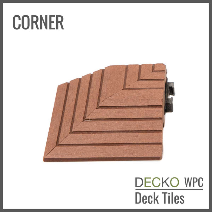 DECKO Premium Tiles - <b>Select Colour</b> - 80/80/20 - Price/Corner