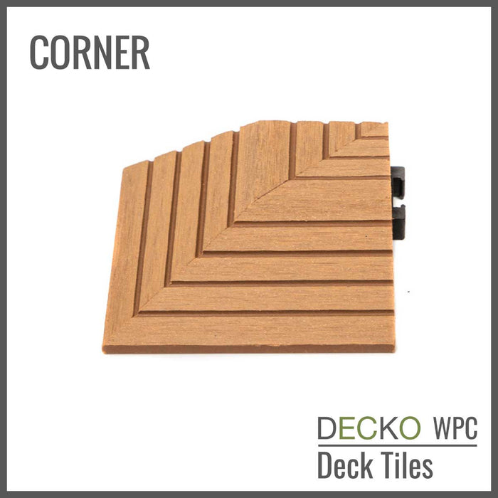 DECKO Premium Tiles - <b>Select Colour</b> - 80/80/20 - Price/Corner