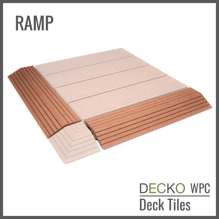 DECKO Premium Tiles - <b>Select Colour</b> - 300/80/20 - Price/Ramp