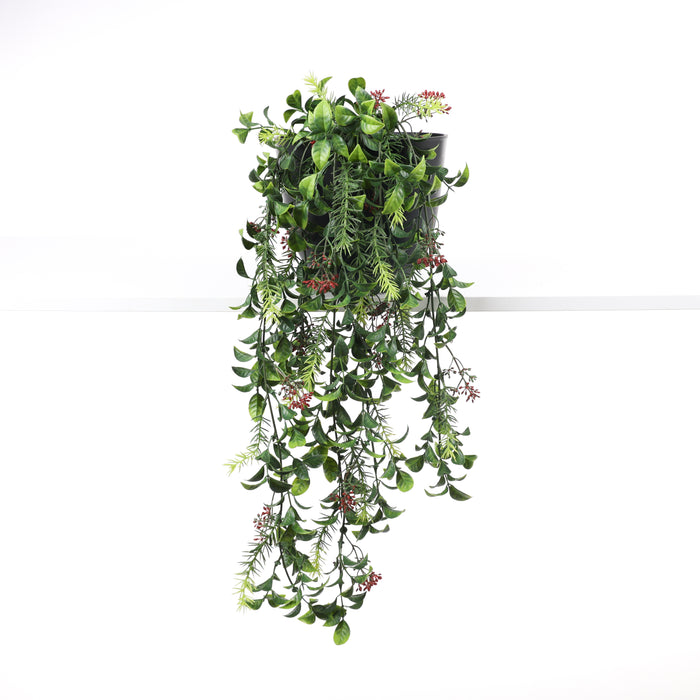 DECKO Verdure Babylon Cascades - BOTANICA - Collection of 5 individual Artificial Hanging Plants