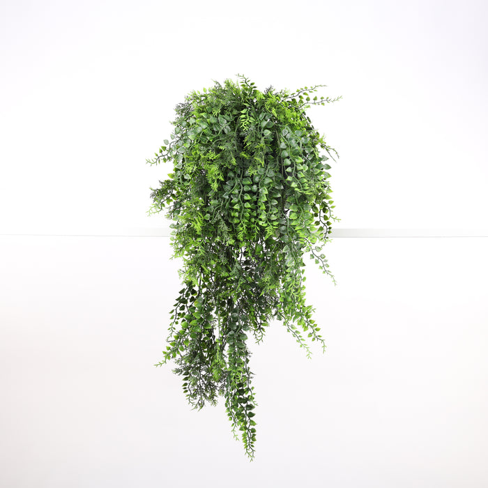 DECKO Verdure Babylon Cascades - VIOLA - Collection of 6 individual Artificial Hanging Plants