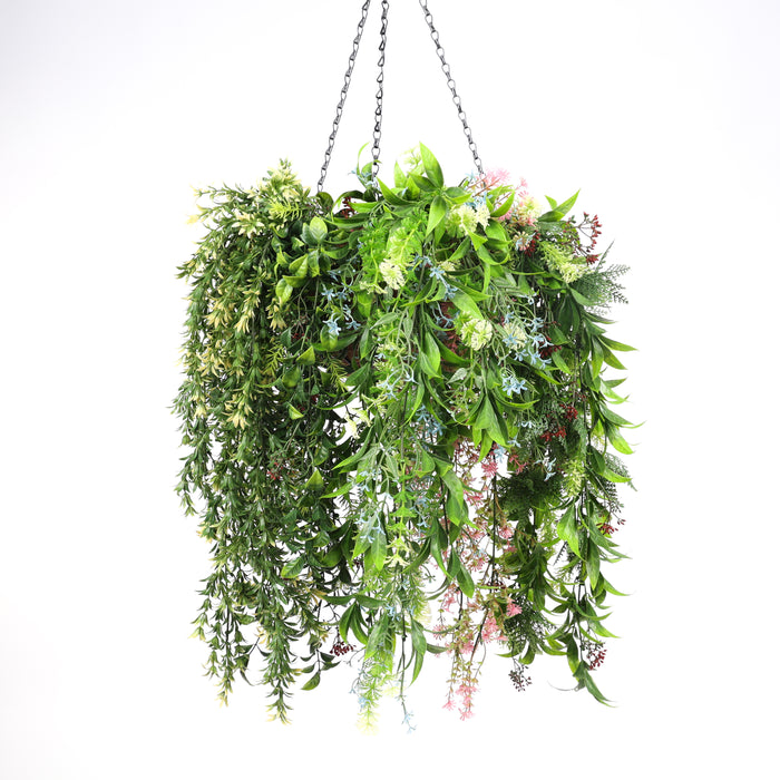 DECKO Verdure Babylon Cascades - BOTANICA - Collection of 5 individual Artificial Hanging Plants