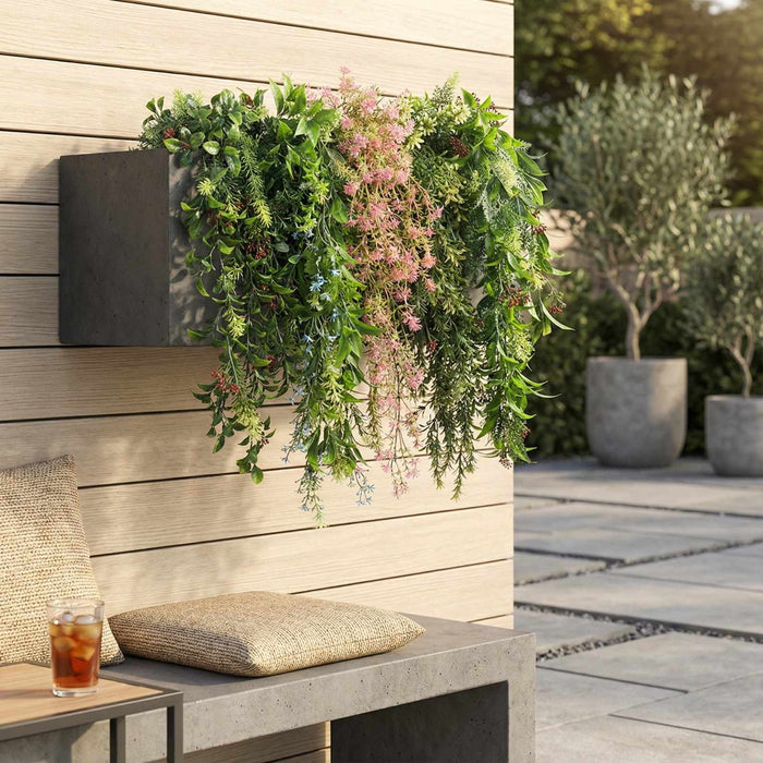 Artificial Hanging Plants - <b>JASMINE</b> Collection (5 different plants) | DECKO Verdure Babylon Cascades