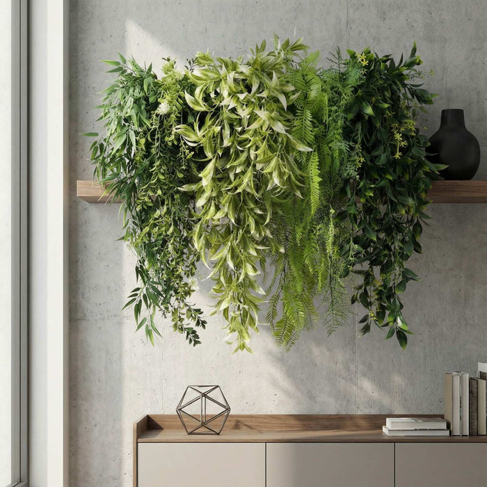 Artificial Hanging Plants - <b>TROPICANA</b> Collection (6 different plants) | DECKO Verdure Babylon Cascades