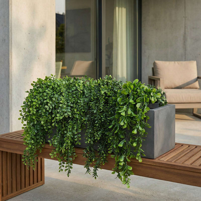 Artificial Hanging Plants - <b>SENNA</b> Collection (2 sets of 3 different plants) | DECKO Verdure Babylon Cascades