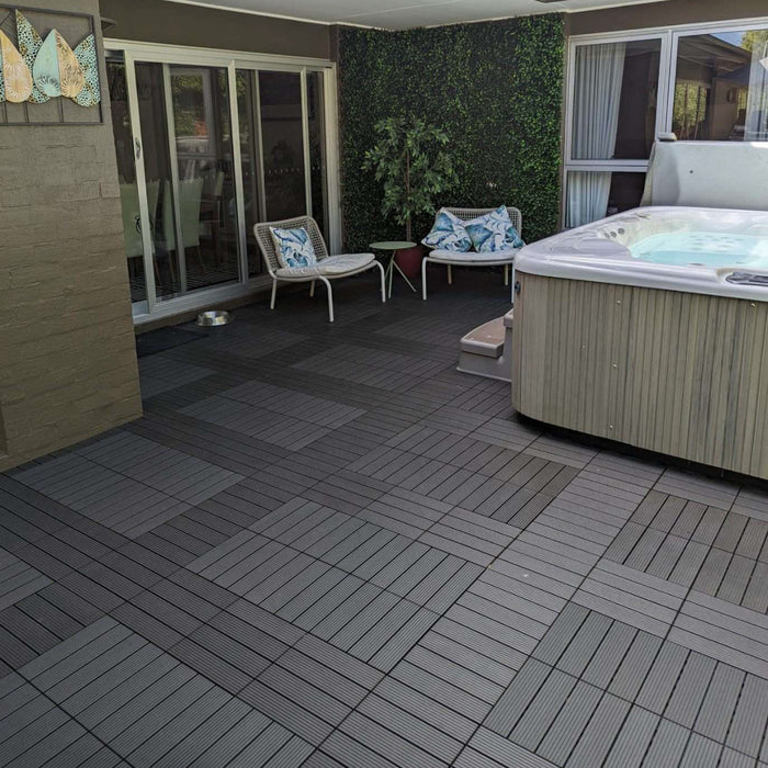 DECKO Premium Tiles - <b>Select Colour</b> - 300/300/20 - Price/Tile