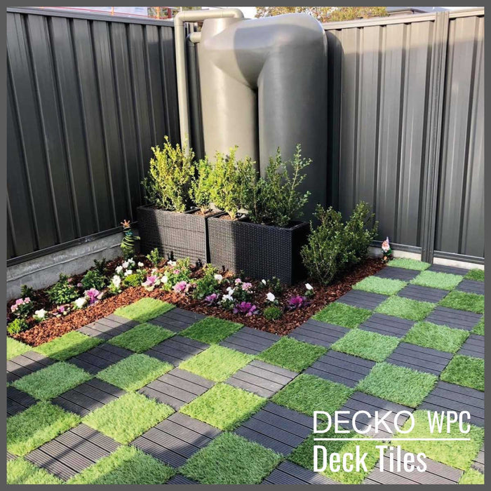 DECKO Premium Tiles - <b>Select Colour</b> - 300/300/20 - Price/Box of 11