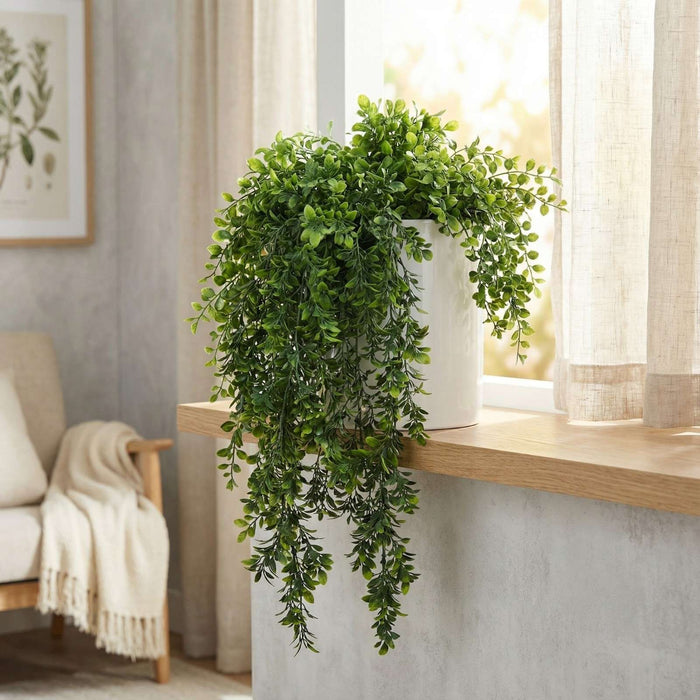 Artificial Hanging Plants - <b>SENNA</b> Collection (2 sets of 3 different plants) | DECKO Verdure Babylon Cascades