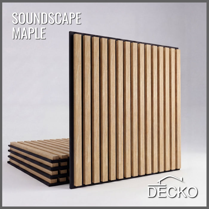 Acoustic Sound Dampening Wall Panels - 1.8 or 2.16 m² box | DECKO SOUNDSCAPE Choose Colour & Size