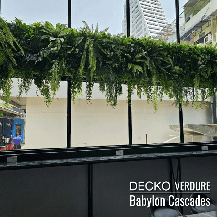 Artificial Hanging Plants - <b>JASMINE</b> Collection (5 different plants) | DECKO Verdure Babylon Cascades