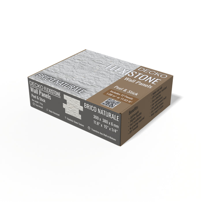 DECKO FLEXISTONE wall panel SAMPLES - Free Shipping