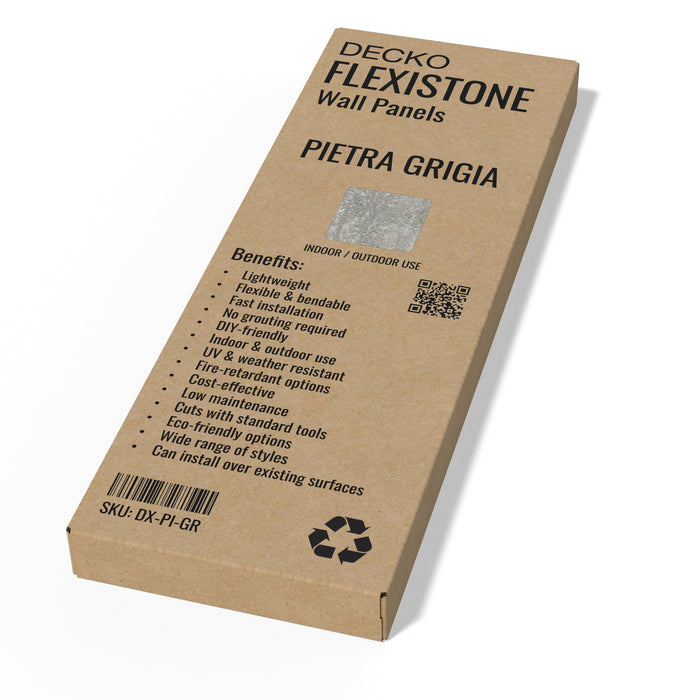 DECKO FLEXISTONE wall panel SAMPLES - Free Shipping