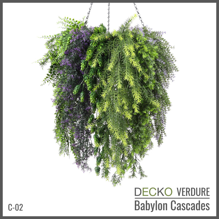 large fake hanging plants Artificial Hanging Plants