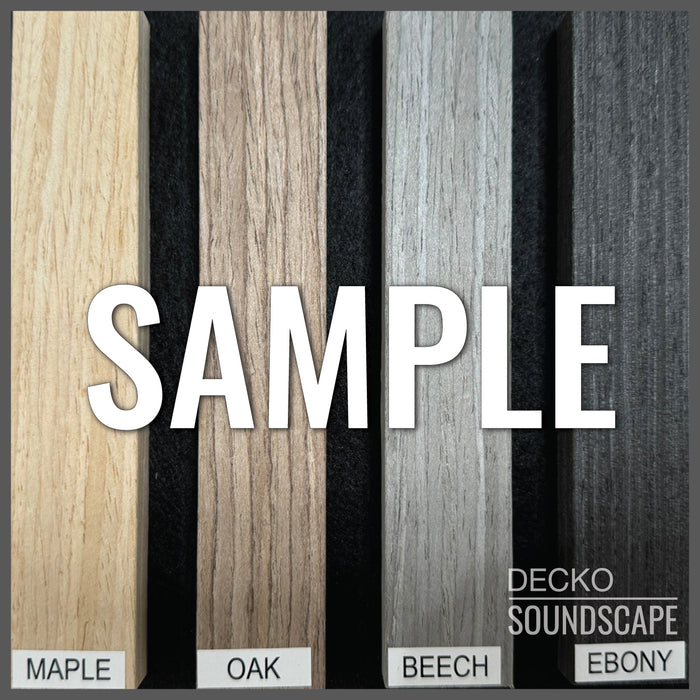 DECKO <B>SOUNDSCAPE Sample Pack</B> – $8.90 handling fee (150/150mm with free delivery-1/address)