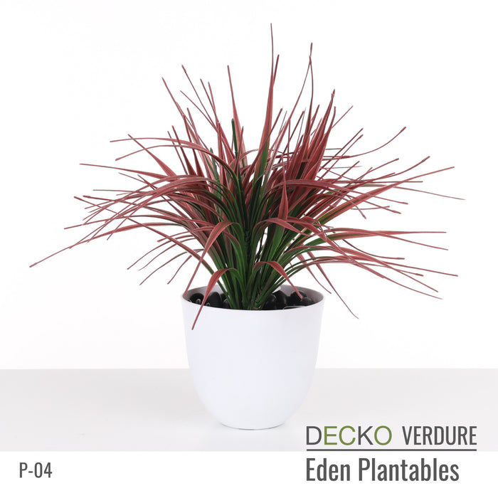 DECKO Verdure Eden Plantables - <b>VERBENA</b> - Collection of 8 different Artificial Plantable Plants
