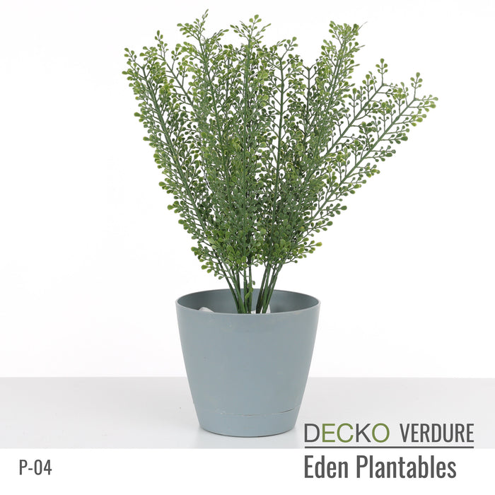 DECKO Verdure Eden Plantables - <b>VERBENA</b> - Collection of 8 different Artificial Plantable Plants
