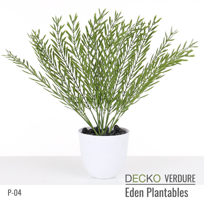 DECKO Verdure Eden Plantables - <b>VERBENA</b> - Collection of 8 different Artificial Plantable Plants