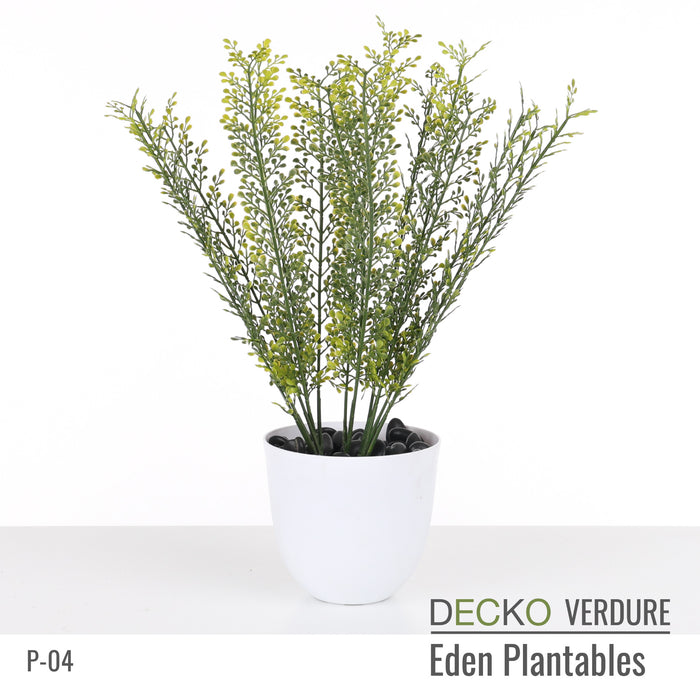 DECKO Verdure Eden Plantables - <b>VERBENA</b> - Collection of 8 different Artificial Plantable Plants