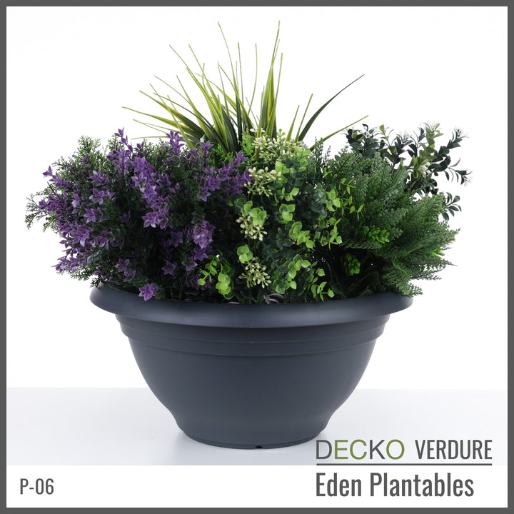 DECKO Verdure Eden Plantables - <b>DAHLIA</b> - Collection of 7 different Artificial Plantable Plants