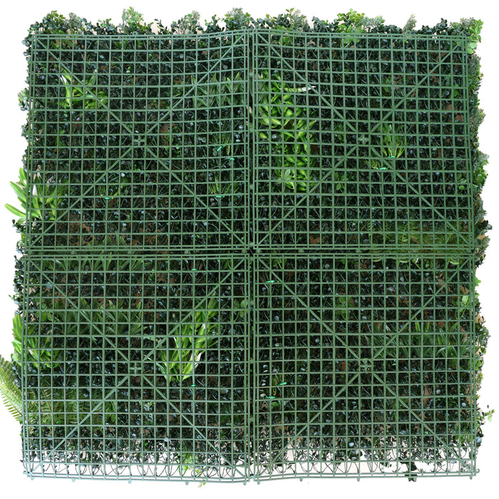 DECKO VERDURE Green Wall - Box of 5 panels: 1000mm x 1000mm (Choose Style)