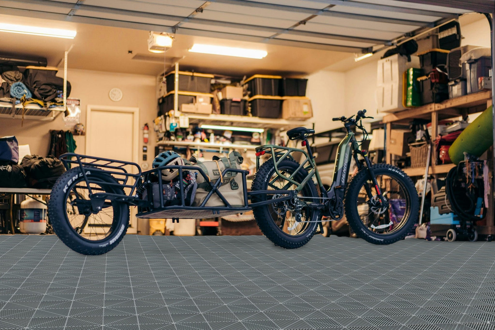 After WPC Deck Tiles