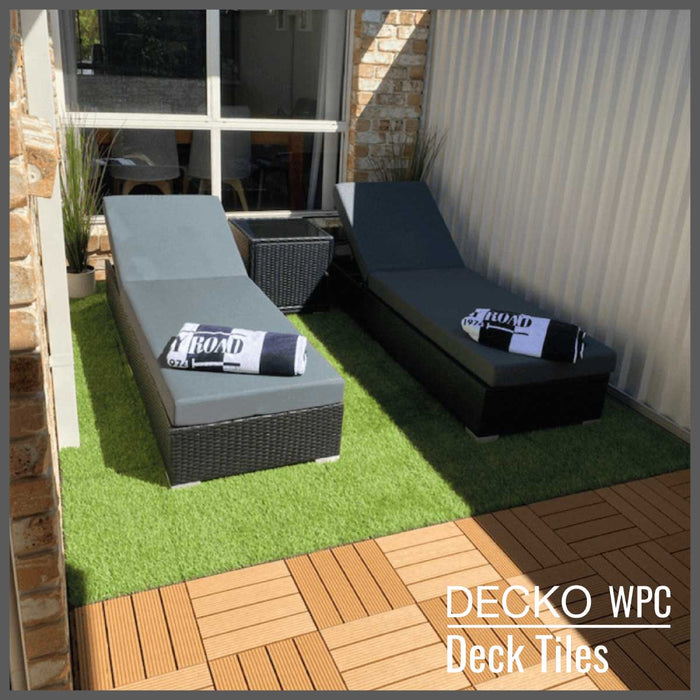 DECKO Premium Tiles - <b>Select Colour</b> - 300/300/20 - Price/Box of 11