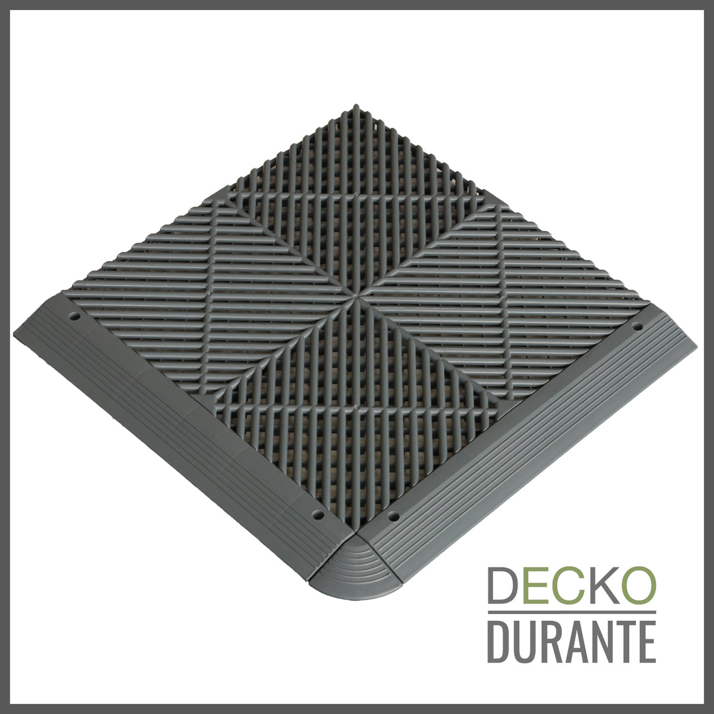 DECKO DURANTE Multipurpose Tile - GREY - 400/400/18 - Price/Tile ...