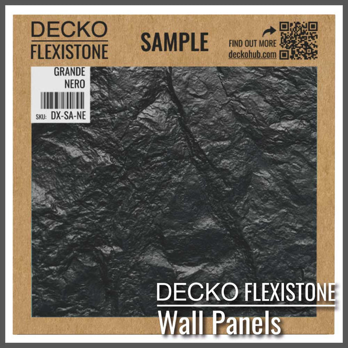 Flexible 3D Stone Wall Panel Samples | DECKO Flexistone - Free Shipping