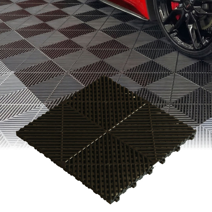 <b>BLACK - DECKO Durante N Tile -(Box with 6 tiles)</b>