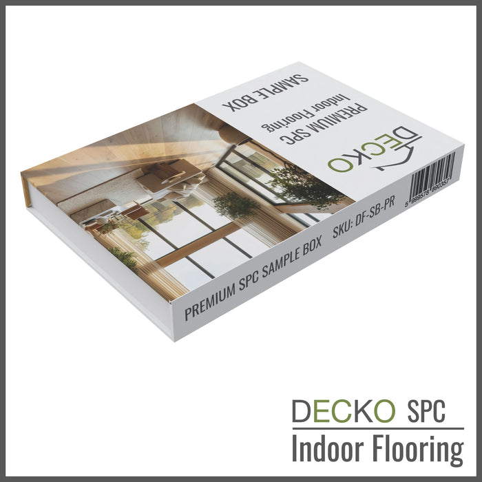 DECKO SPC Hybrid Vinyl Plank Flooring <b>Sample of entire range</b> - Waterproof Stone Plastic Composite - Free Delivery