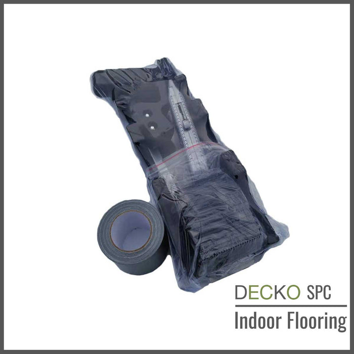 <b>DIY Toolbox</b> for indoor flooring - with complimentary <b>Free DECKO SPC Sample Pack</b>