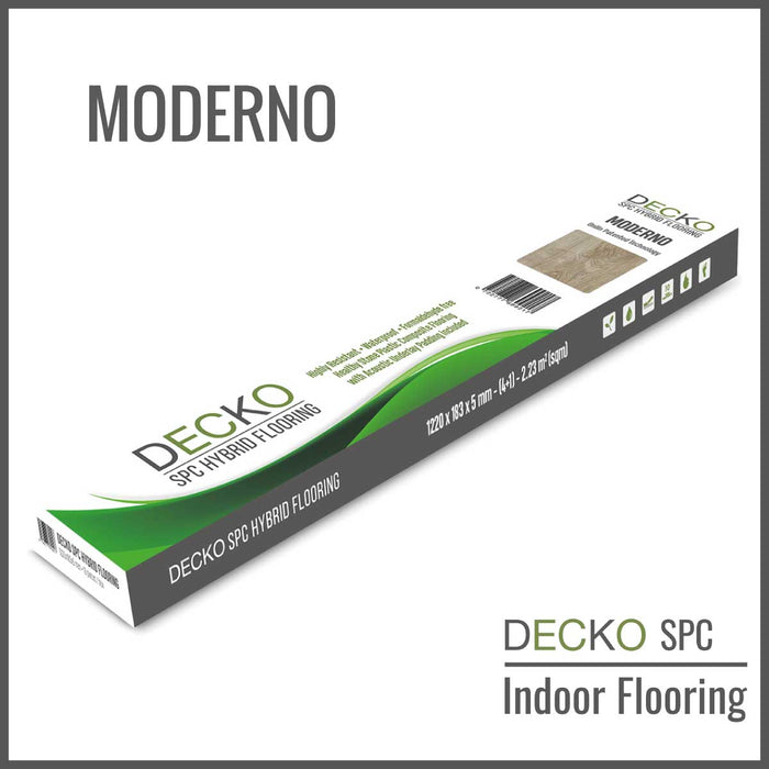 DECKO <b>SPC Flooring - Choose Colour</b> - Price/BOX (1.64 -  2.23 sqm)