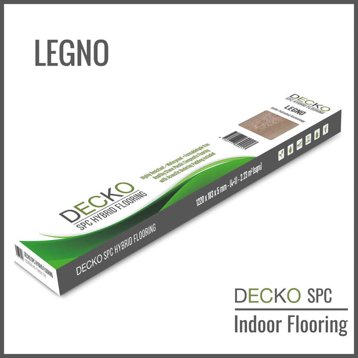 DECKO <b>SPC Flooring - Choose Colour</b> - Price/BOX (1.64 -  2.23 sqm)