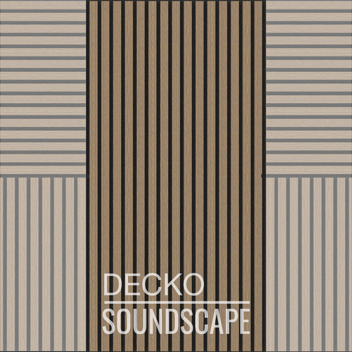 DECKO <b>SOUNDSCAPE</b> Acoustic Wall - <b>OAK</b> - Long - Price/Box of 3 Panels