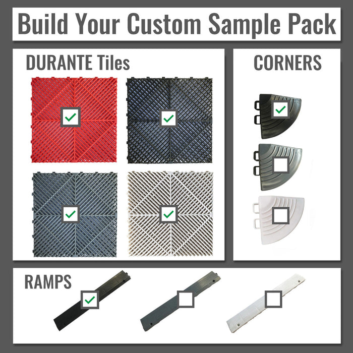 DURANTE SAMPLE PACK - Build your Own Selection - Fully Refundable (up to 6 items) with FREE Delivery and Return (For Returns $19 Handling applies)