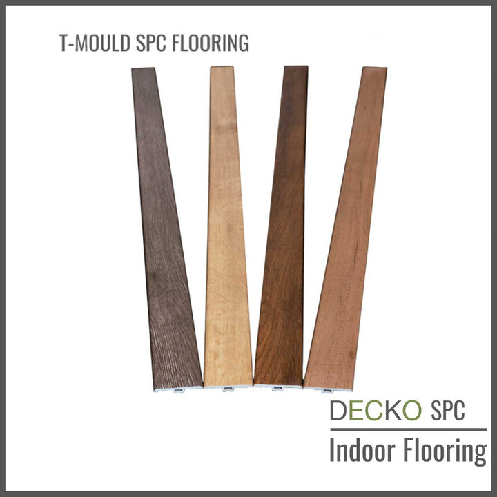 <b>T-MOULD</b> for DECKO <b>SPC Flooring</b> - 1220 mm - Price/Piece