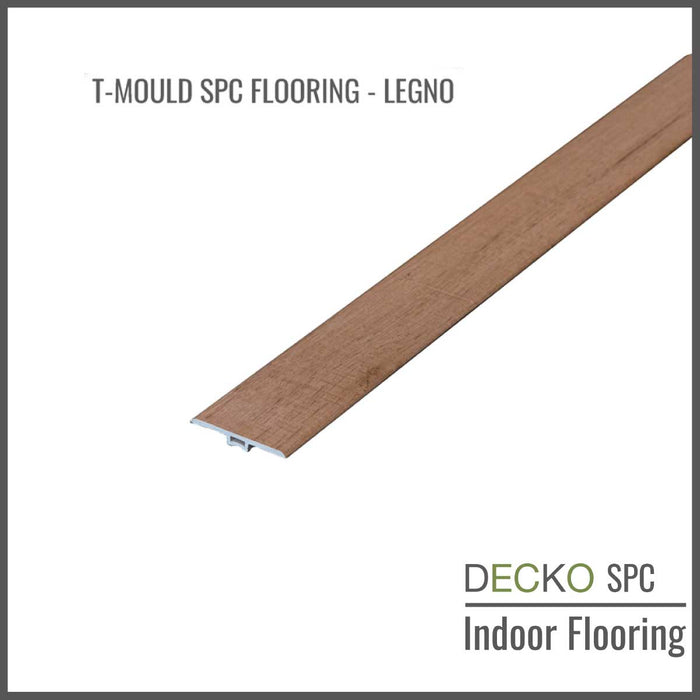 <b>T-MOULD</b> for DECKO <b>SPC Flooring</b> - 1220 mm - Price/Piece